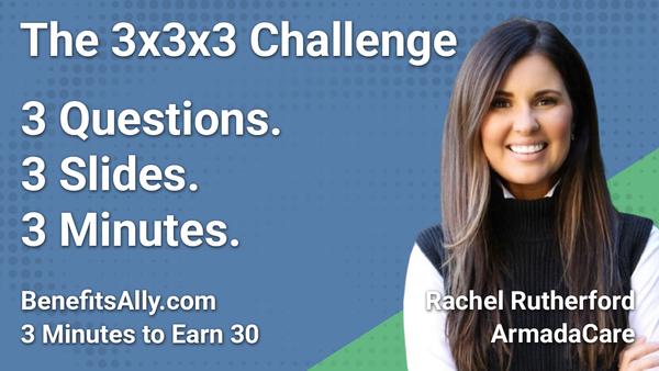 ArmadaCare - 3x3x3 Challenge with Rachel Rutherford