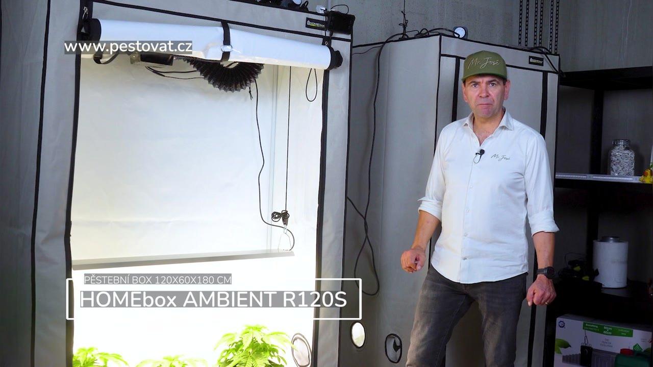 Základní pěstební sestava pro tři rostliny 120x60x180 cm: 257 wattů