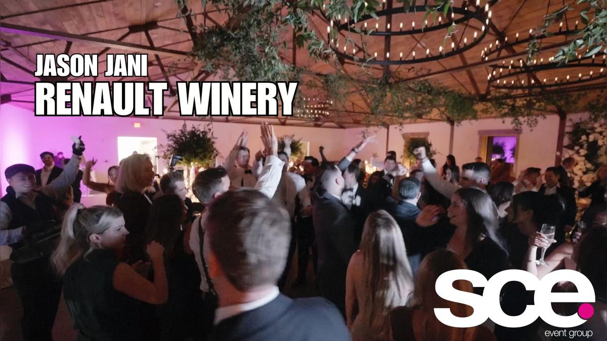 011026 - Madison &amp; Zachary Wielkocz at Renault Winery - Vineyard Ballroom with Jason Jani