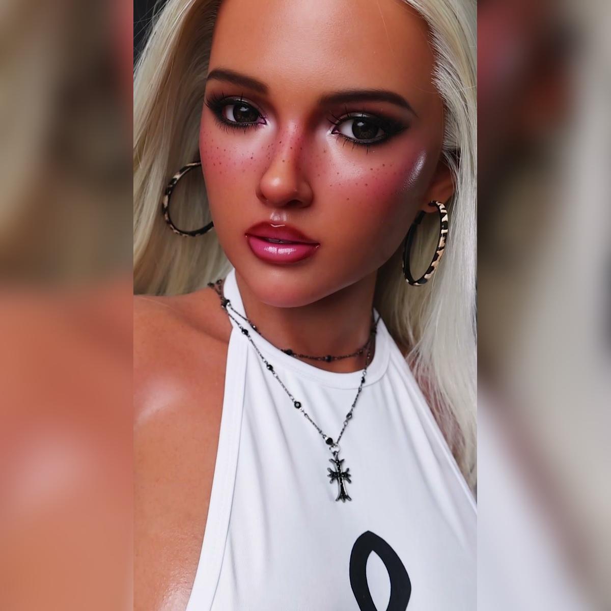 Blonde L-113 Life-Size Realistic Silicone Sex Doll