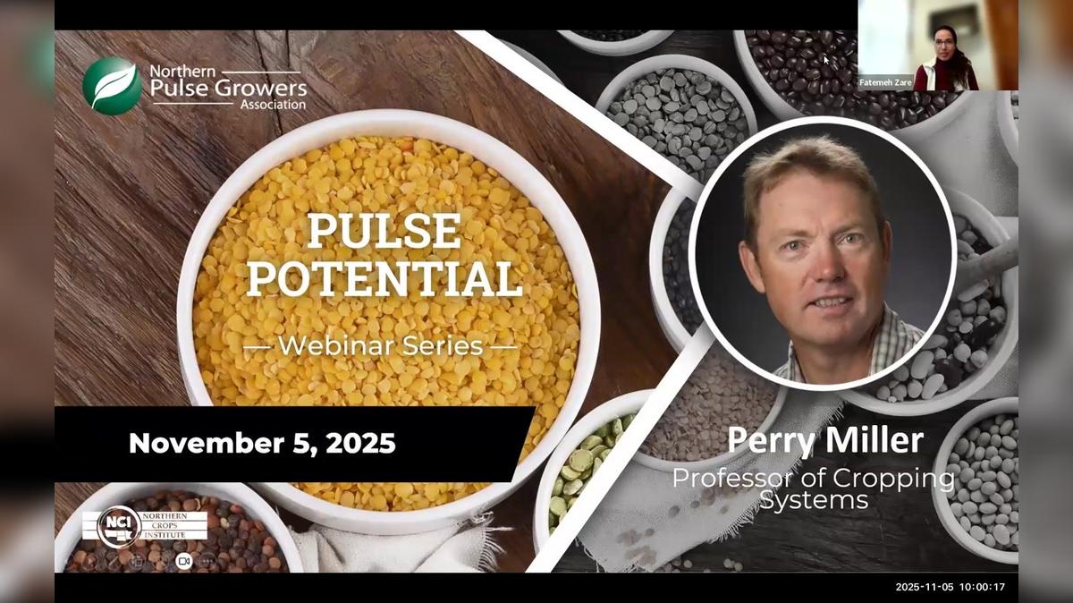 Using Very Tall Stubble to Increase Pulse Crop Yields and Manage Wind Erosion Risk with Dr. Perry Miller