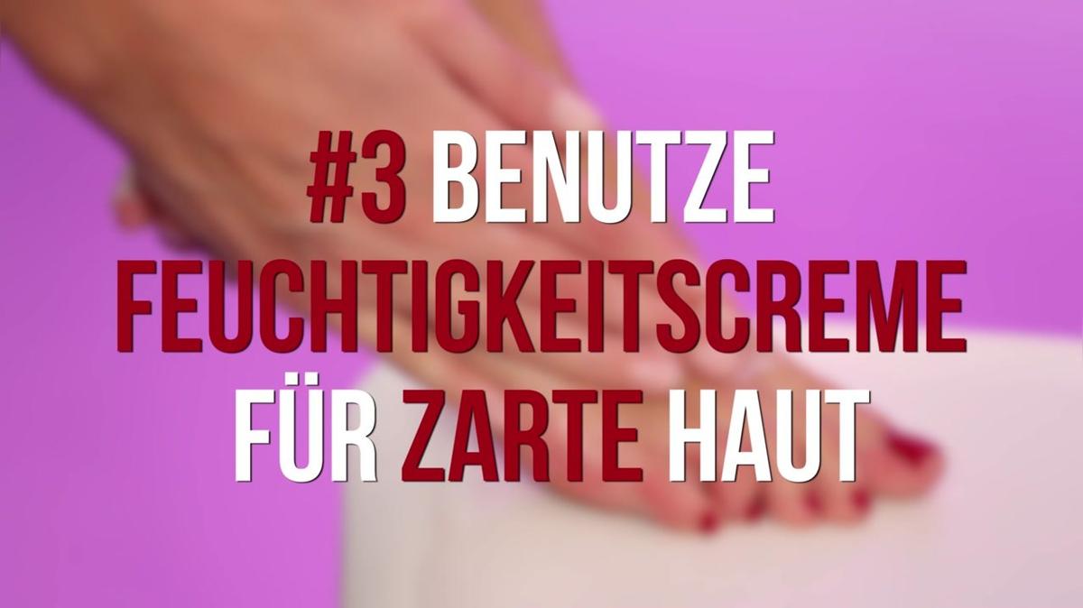 Mit der richtigen Fußpflege zu schönen Füßen