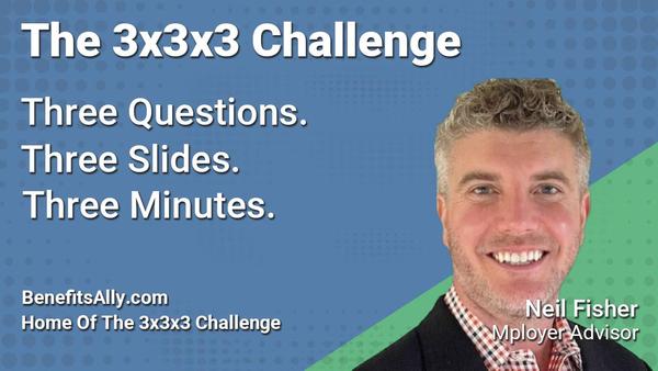 Mployer - 3x3x3 Challenge With Neil Fisher