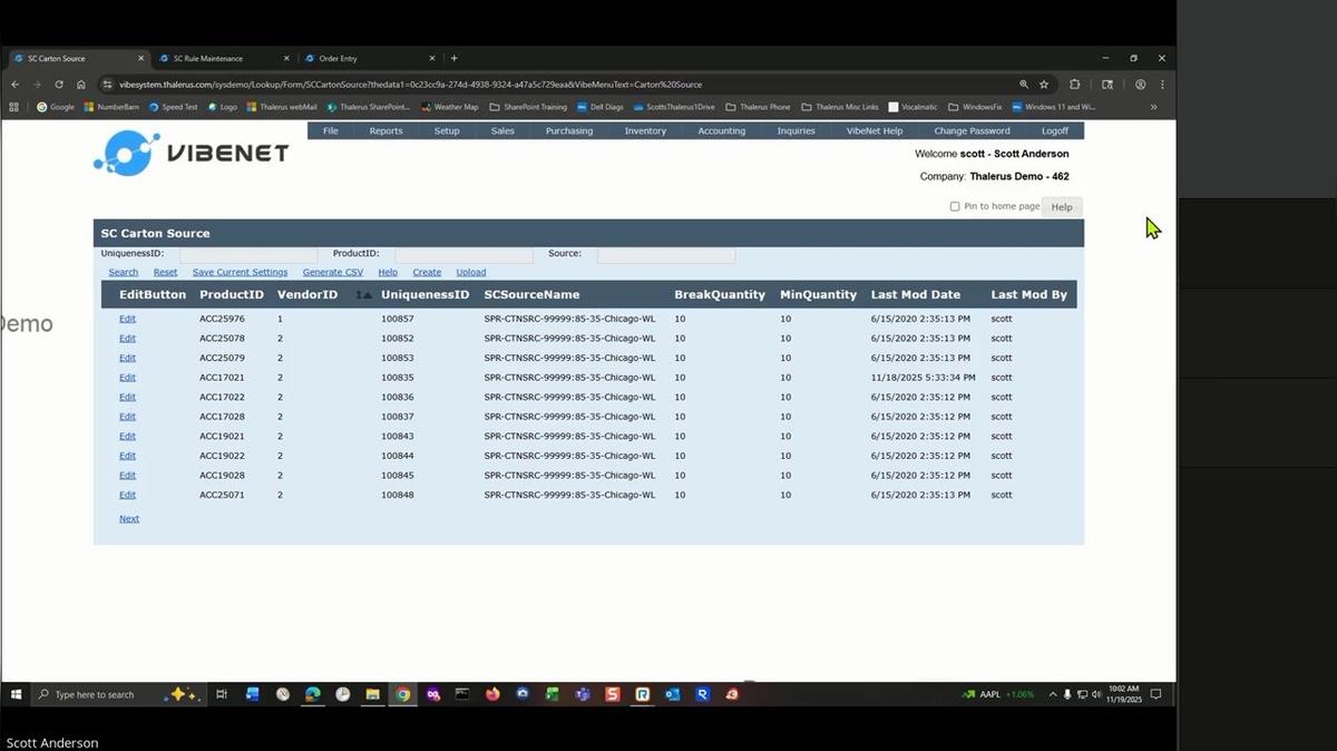 Carton Source Program