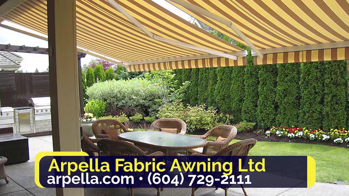 Awnings in Surrey BC, Arpella Fabric Awning Ltd