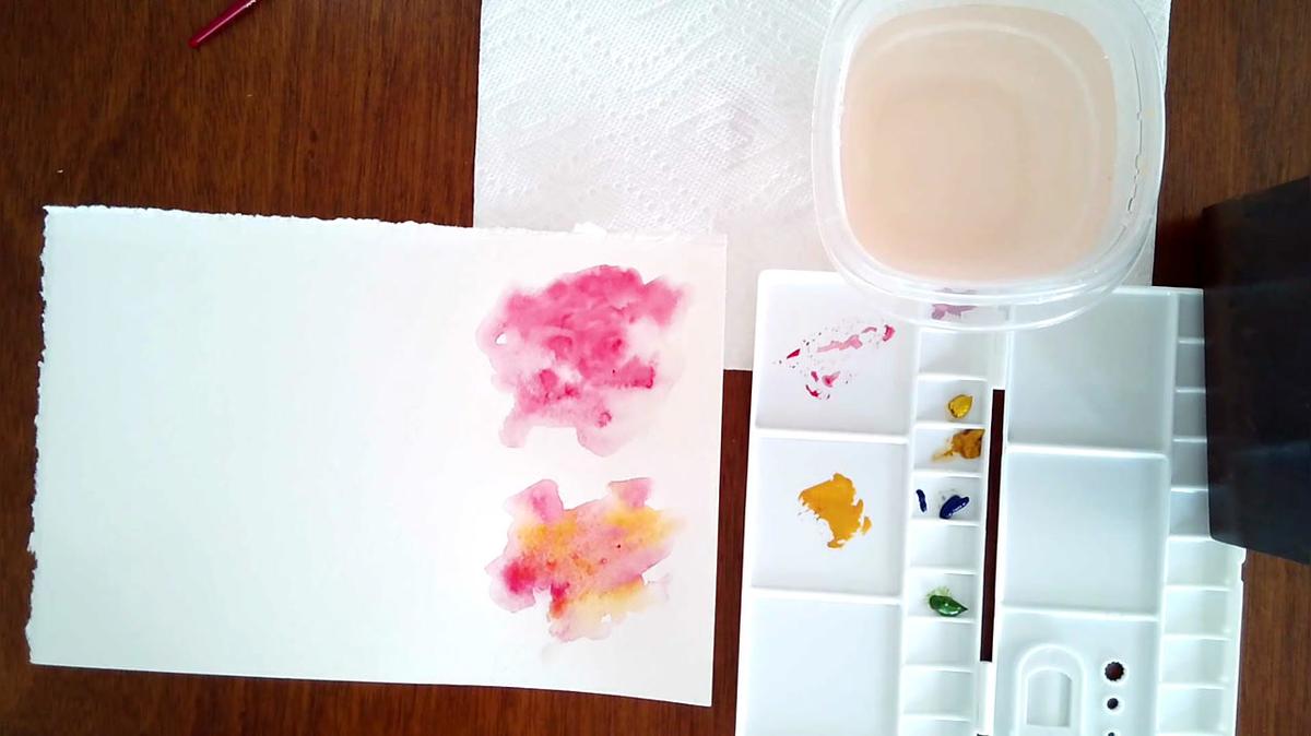 Watercolor Wet on Dry Technique.mp4
