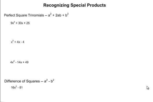 Recognizing Special Products.mp4