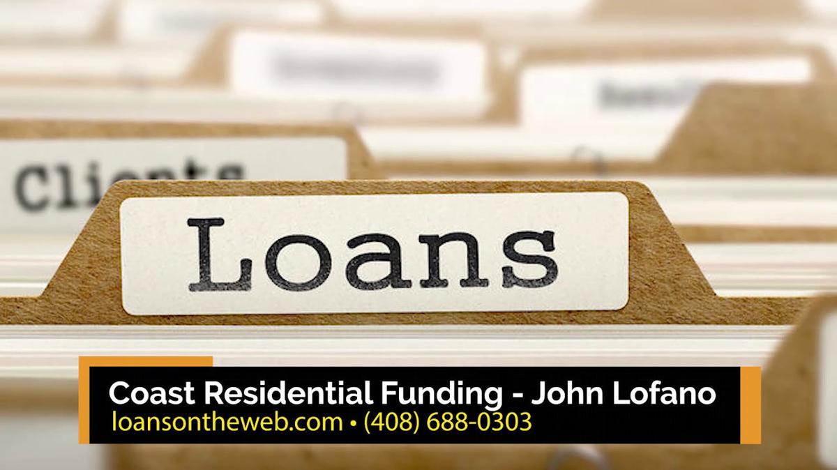 Real Estate Loans in Saratoga CA, Coast Residential Funding - John Lofano