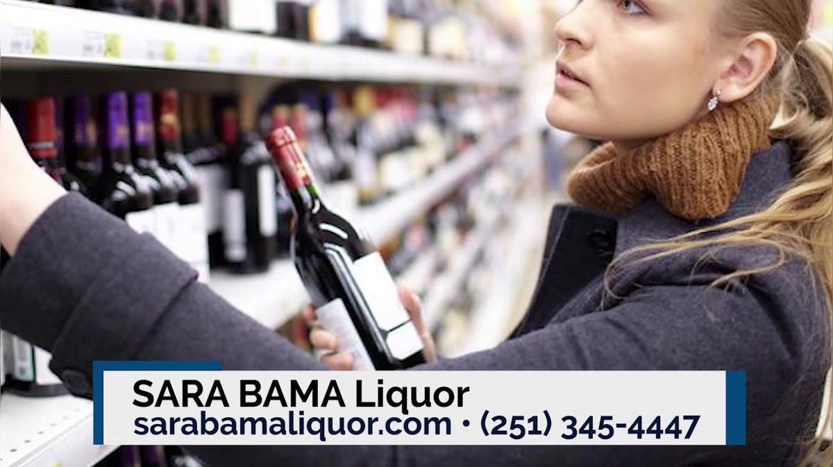 Liquor Store in Saraland AL, SARA BAMA Liquor