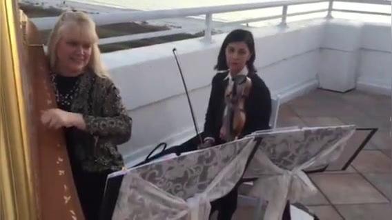 Harp Violin Duo V.G. &amp; L.V.W..mp4