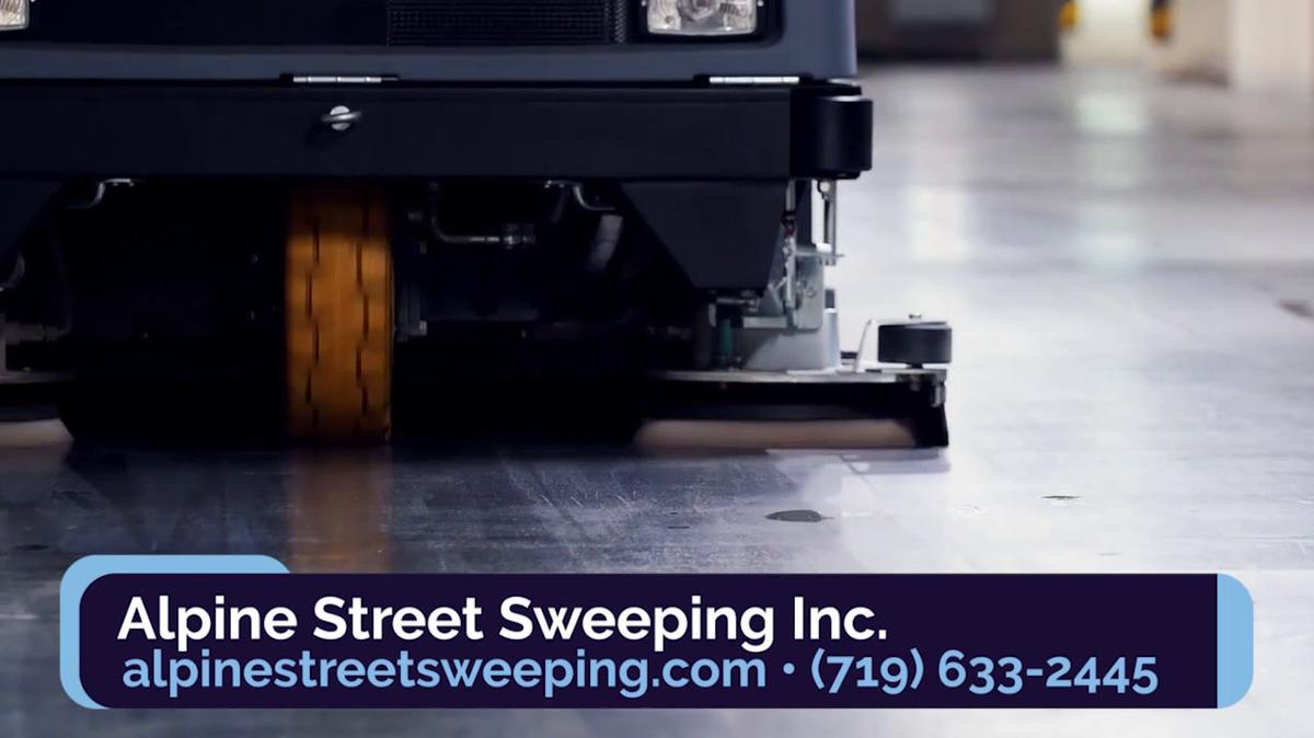 Asphalt Street Sweeping in Colorado Springs CO, Alpine Street Sweeping Inc.