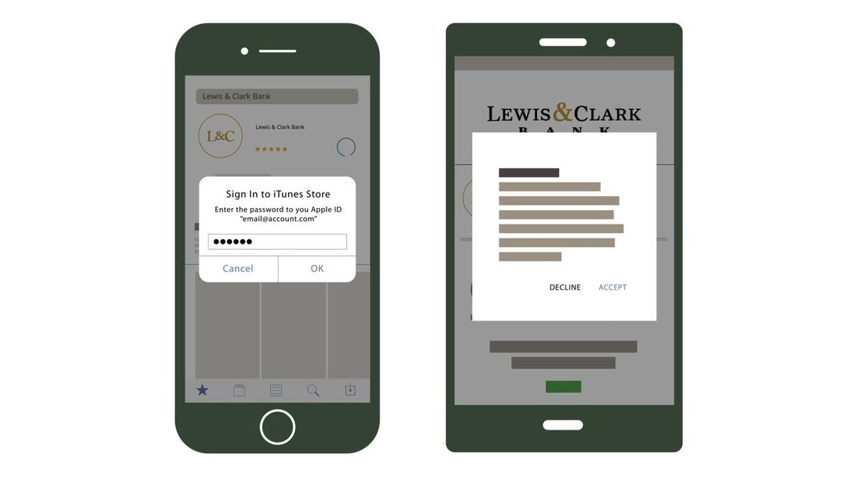 Lewis &amp; Clark Bank: Mobile Banking App