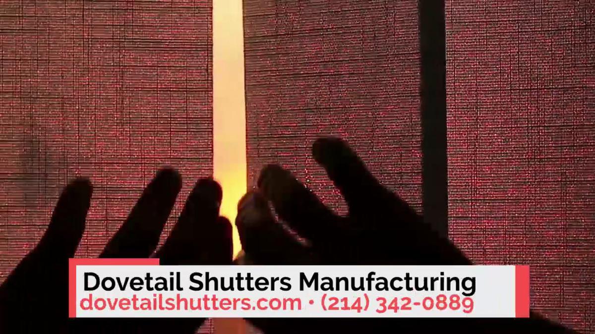 Custom Shutters in Dallas TX, Dovetail Shutters Manufacturing