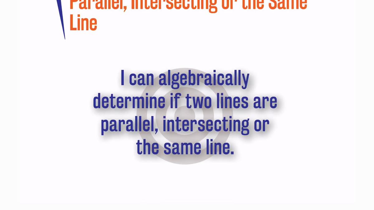 Parallel Intersecting or the Same Line