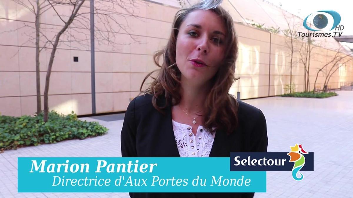 Marion Pantier, directrice d’Aux Portes du Monde