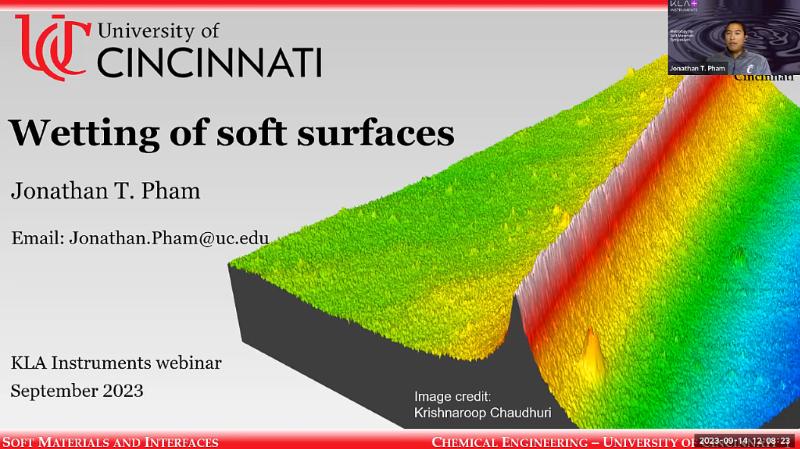 Metrology for Soft Materials Symposium: Wetting of Soft Surfaces