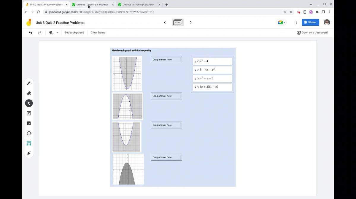 Unit 3 Quiz 2 Lesson 9 Practice 1