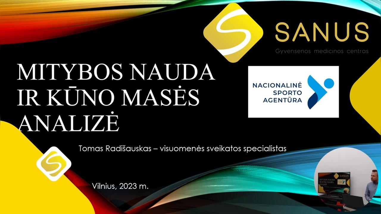 Mitybos nauda ir kūno masės analizė