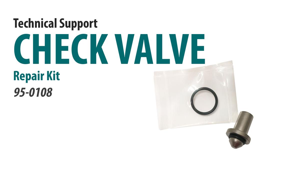 Replace the Check Valve on the ASI Air Compressor [66-4010]
