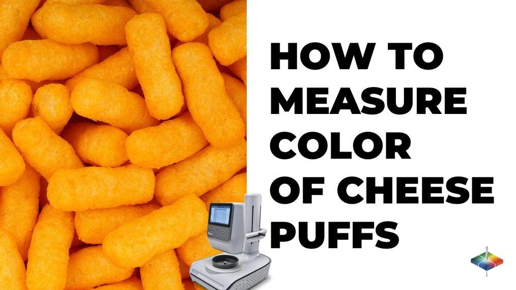 How to measure the color of Cheese Puffs