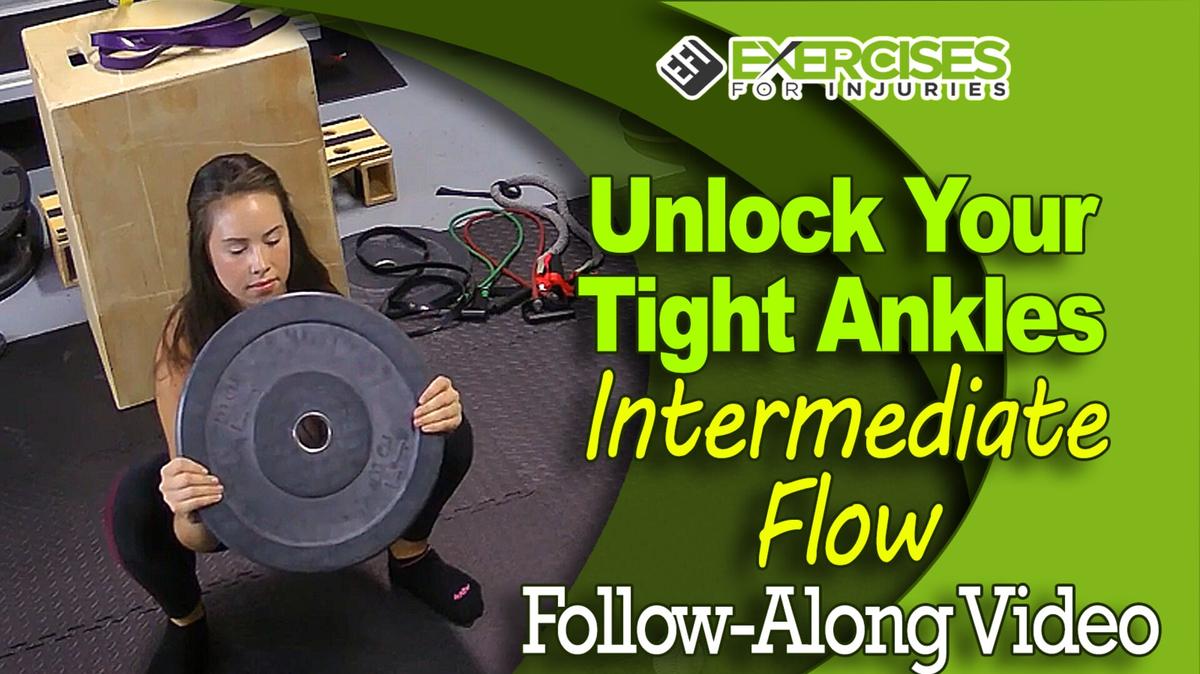 5a Unlock Your Tight Ankles- Intermediate Flow- Follow Along Video