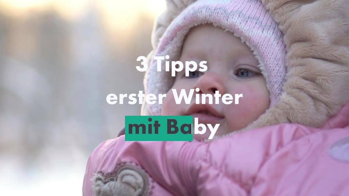 3 Tipps für den ersten Winter mit Baby