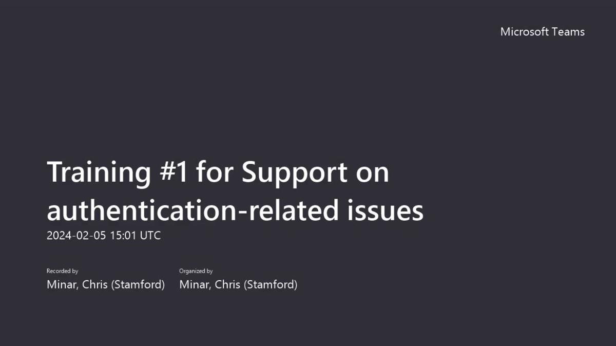 Training _1 for Support on authentication-related issues-20240205_100144-Meeting Recording