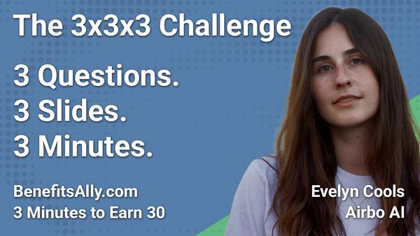 Airbo AI - 3x3x3 Challenge with Evelyn Cools