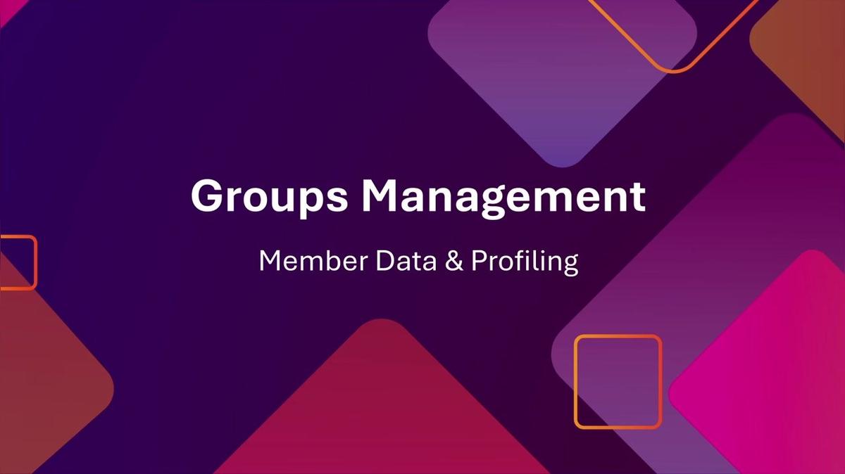 Groups Management