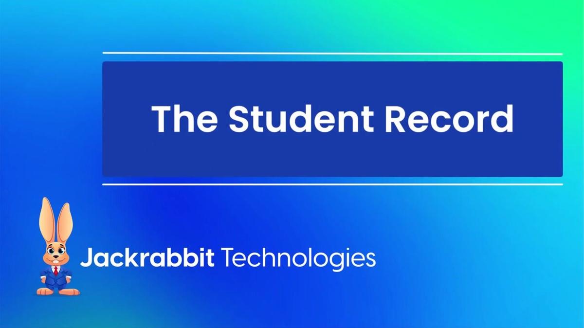 The Student Record