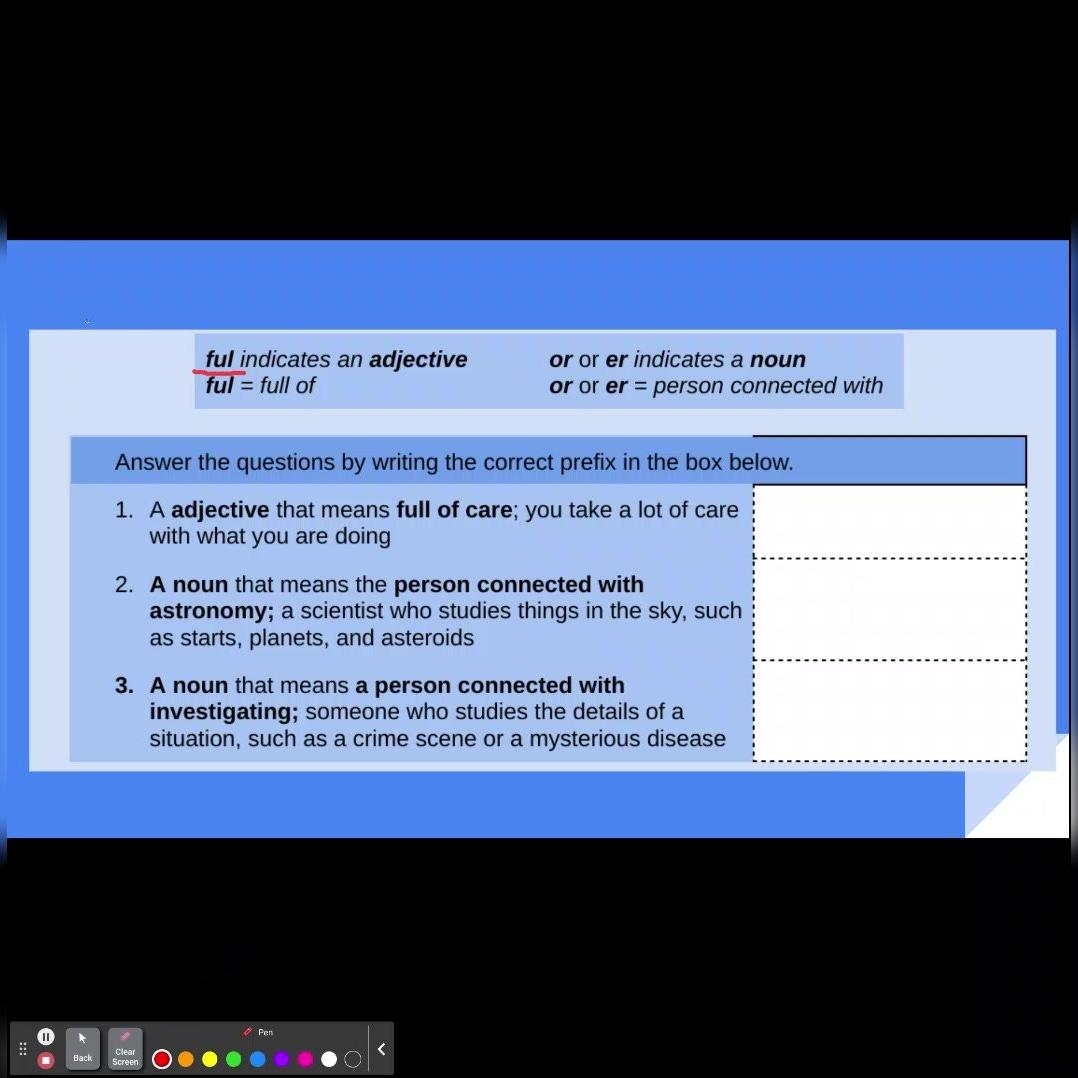Rewards Lesson 7: Activity I
