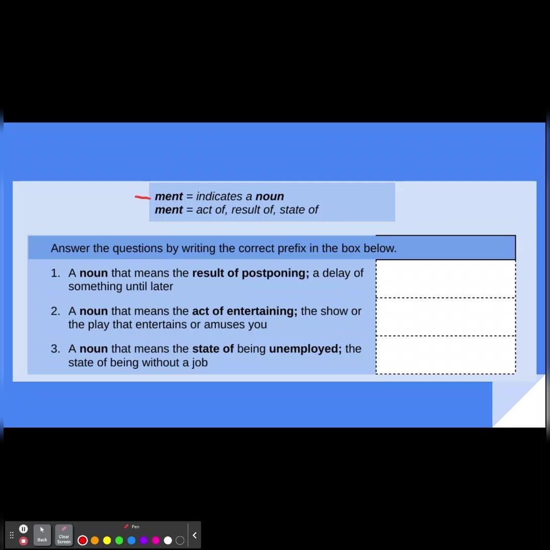 Rewards Lesson 10: Activity I