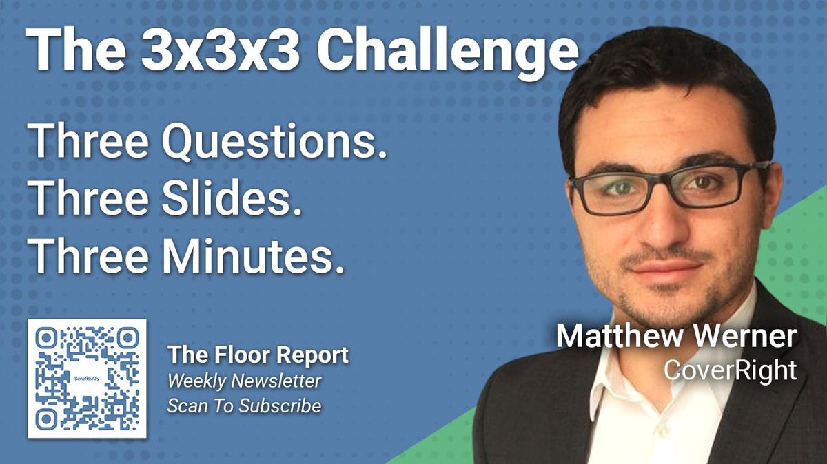 CoverRight - 3x3x3 Challenge With Matthew Werner