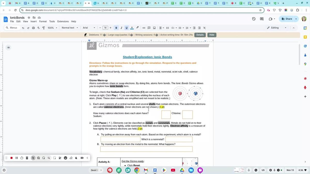 Chemistry Ionic Compounds Gizmo Tips