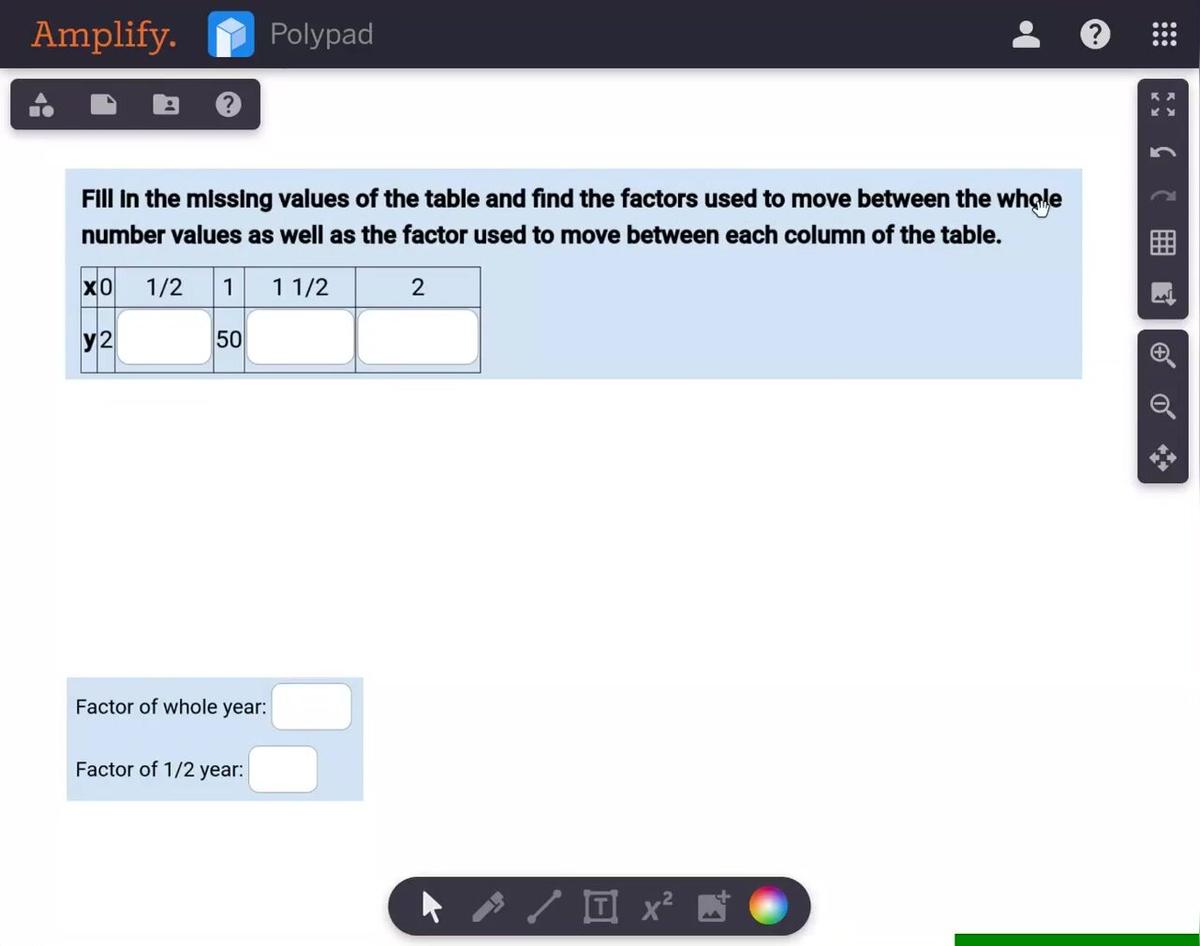 Applications of Rational Exponents - Exponential Growth Factor 1 FB