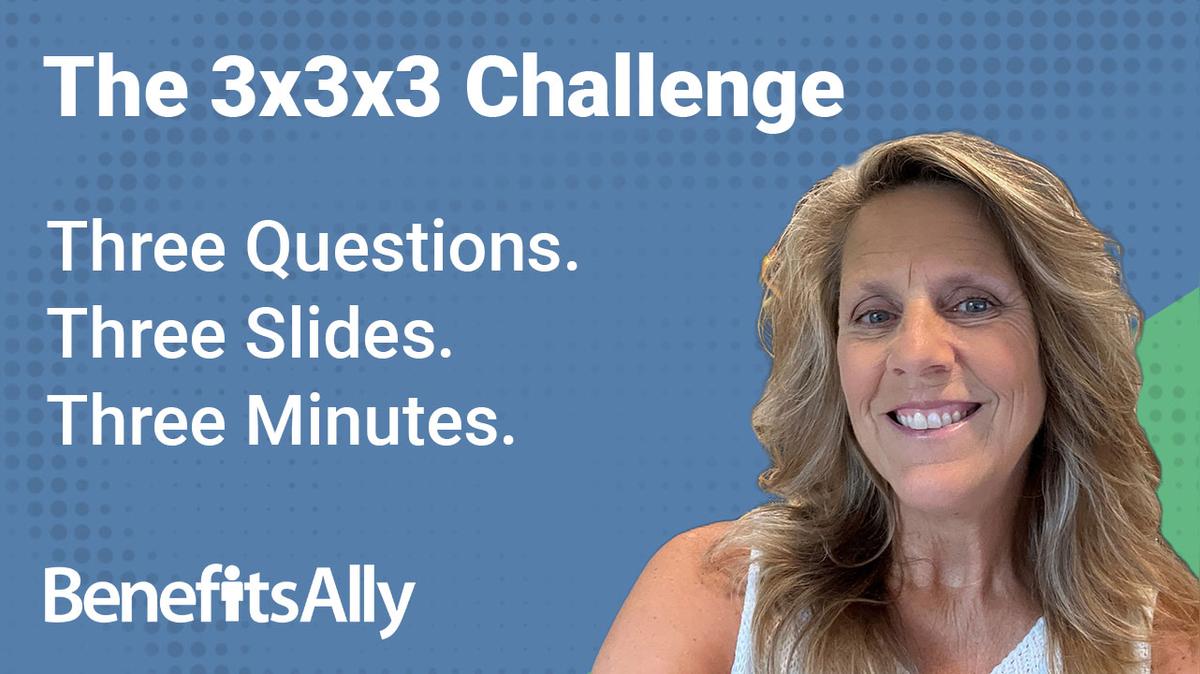Sonic Boom Wellness - 3x3x3 Challenge With Sue Genau