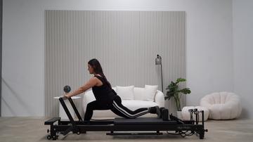 Lower Body Burn: Express Reformer Workout with Ankle Weights