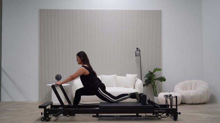 Lower Body Burn: Express Reformer Workout with Ankle Weights
