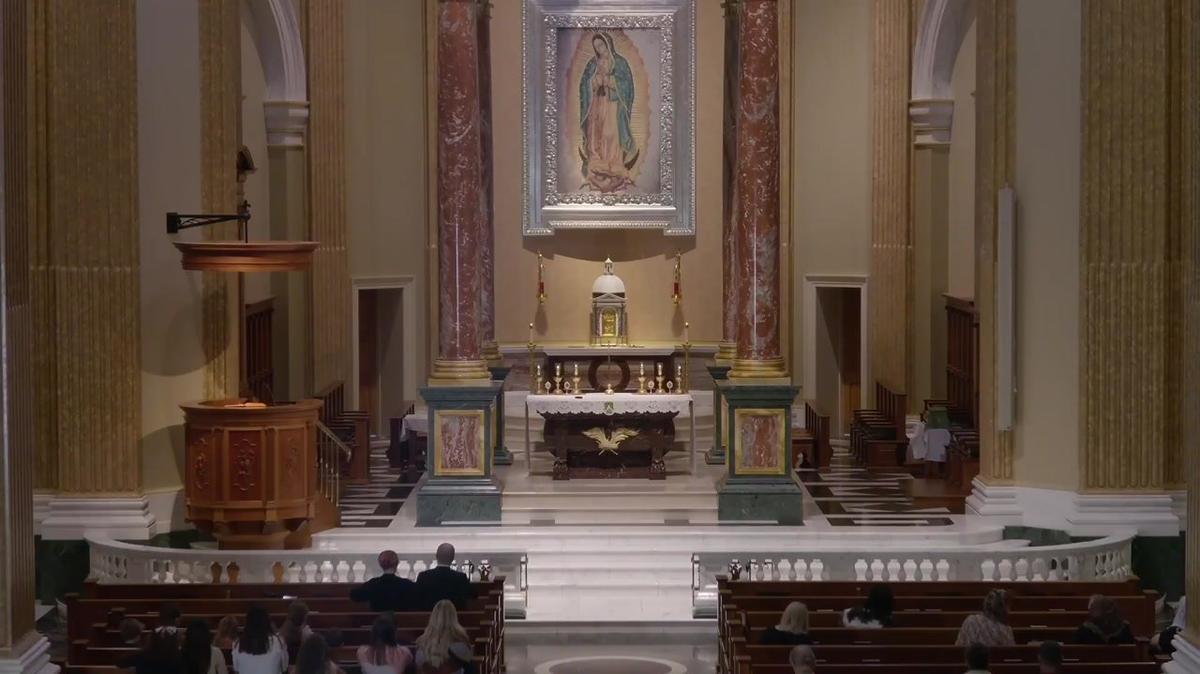 Father Nemeth First Public Mass at the Shrine 6 October 2024