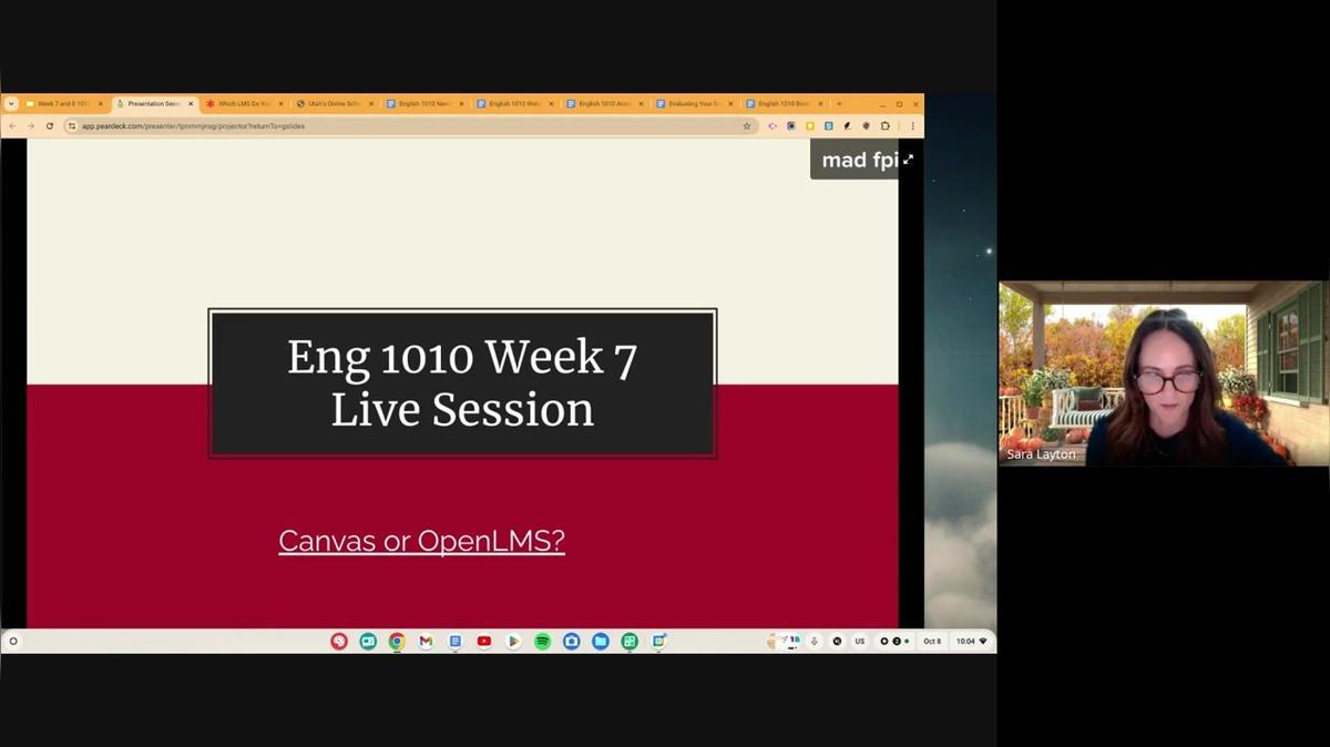 Eng 1010 Oct 8
