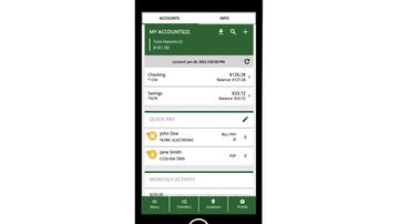 Mobile Banking Interface