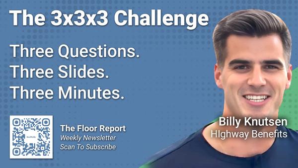 Highway Benefits - 3x3x3 Challenge With Billy Knutsen
