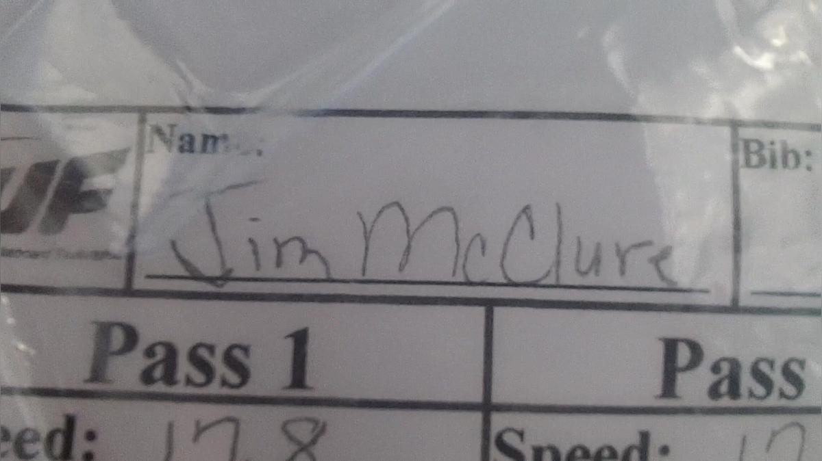 James Mcclure M7 Round 2 Pass 1