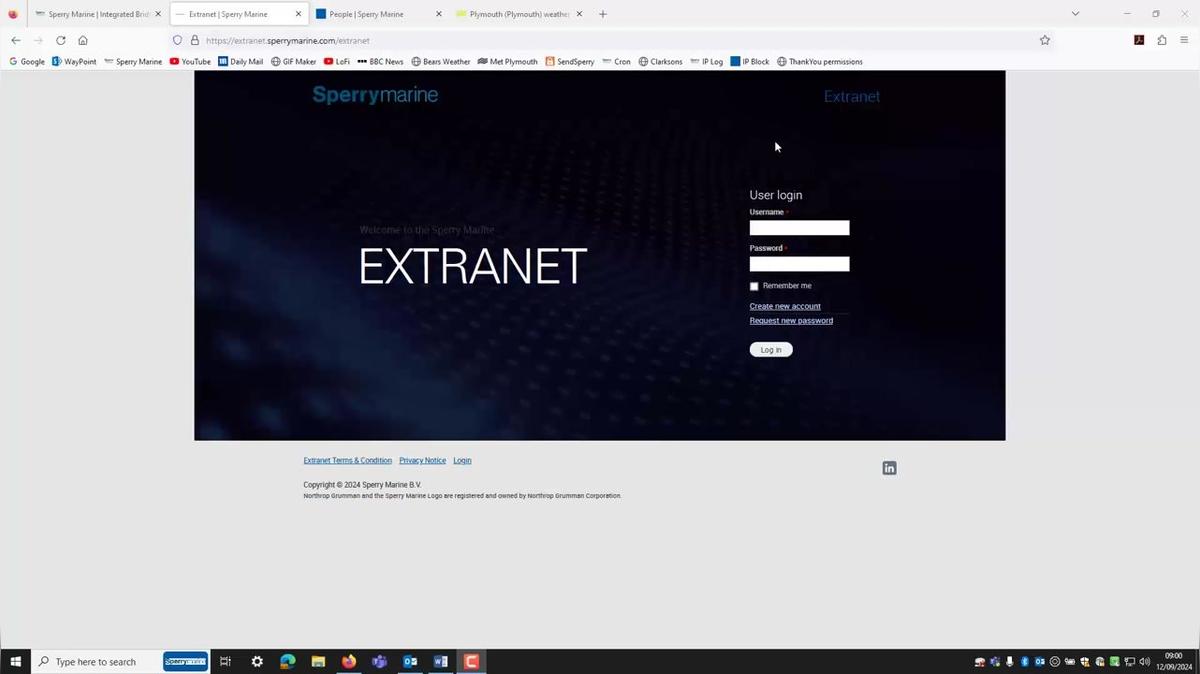 Making extranet accounts