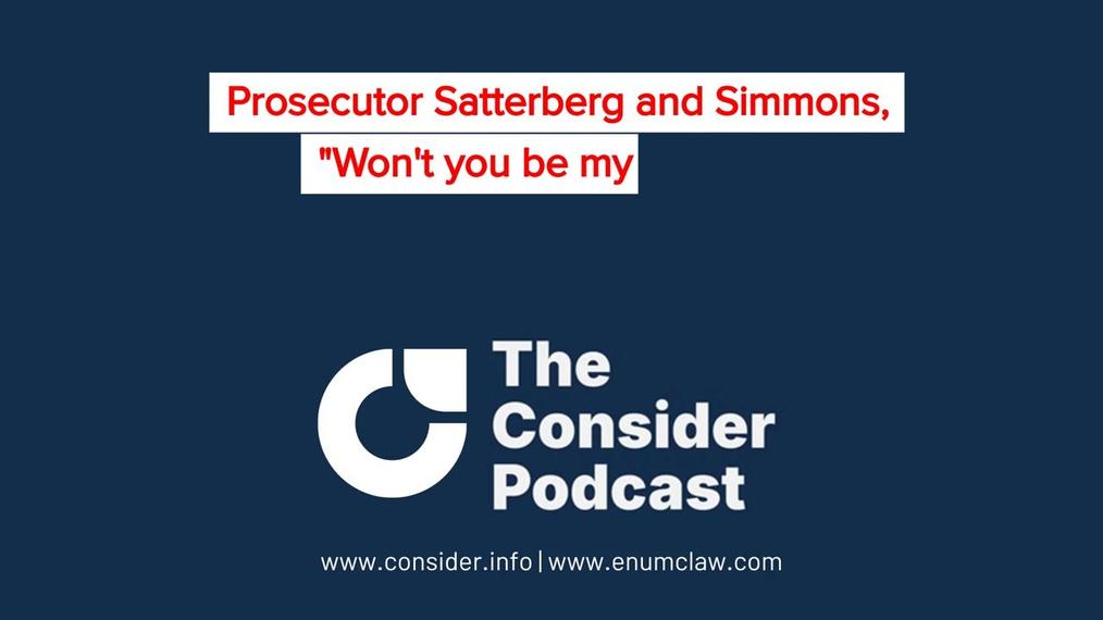 Prosecutor Satterberg and Simmons