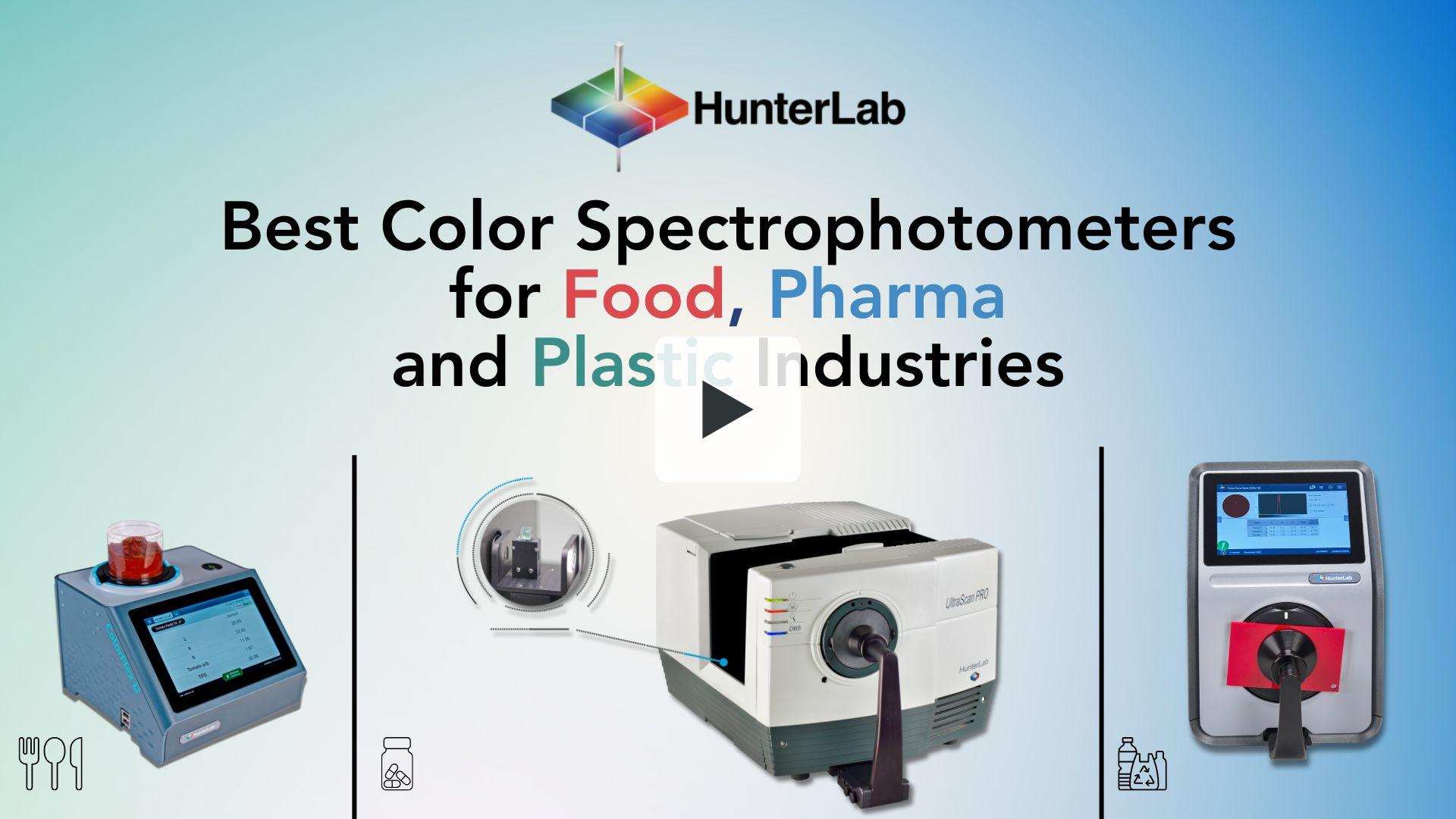 HunterLab — Best Color Spectrophotometers for Food, Pharma and Plastic ...