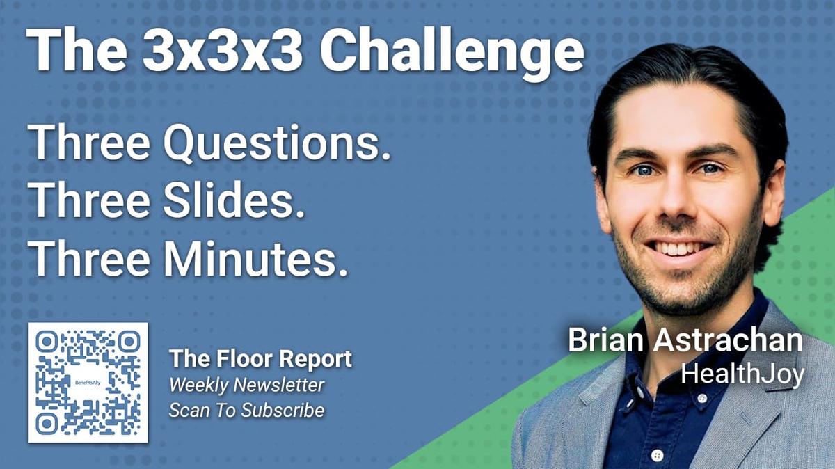 HealthJoy MSK - 3x3x3 Challenge with Brian Astrachan
