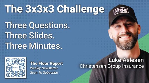 INFRMD - 3x3x3 Challenge With Luke Aslesen