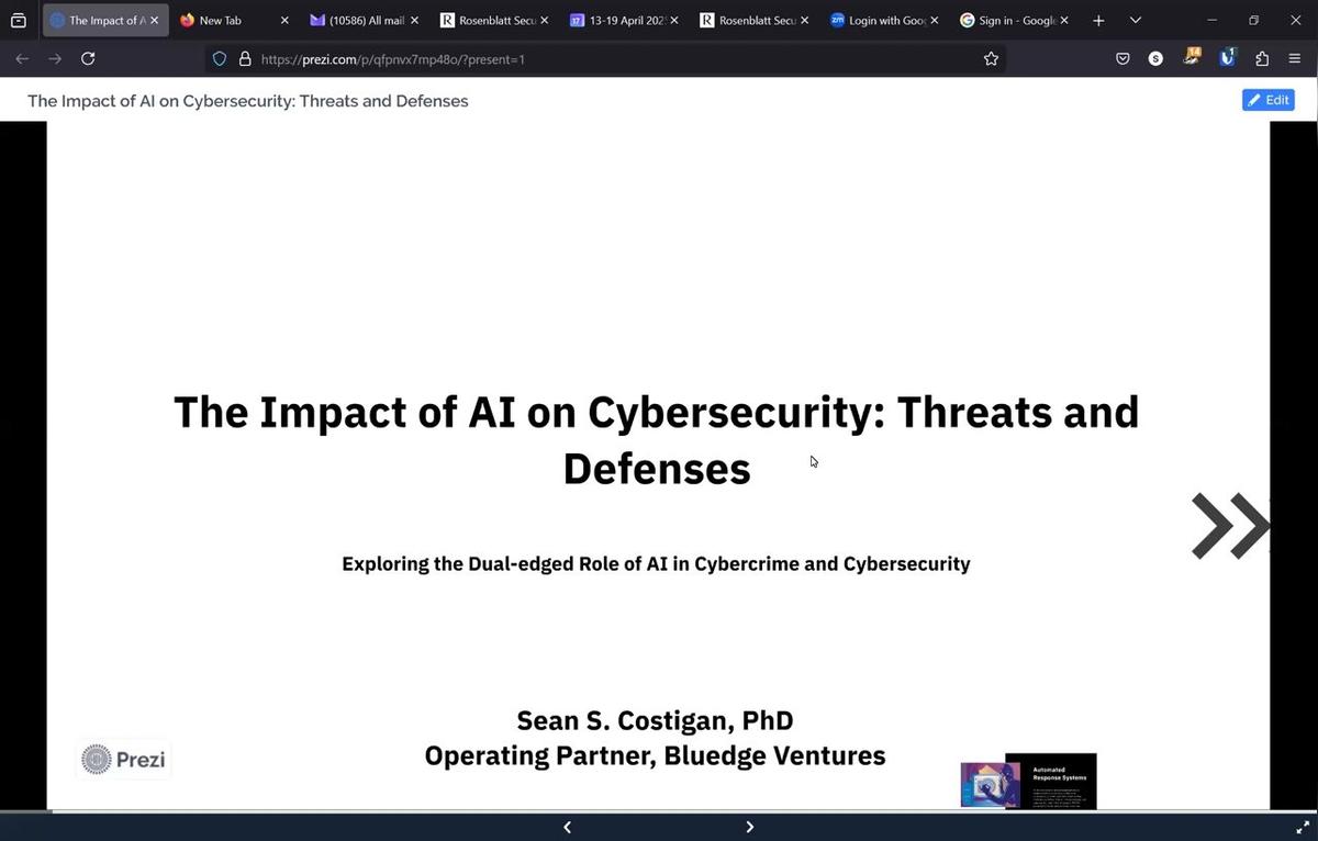 Expert Access Call with Dr. Sean Costigan, Bluedge Ventures