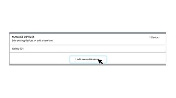 Manage Profile: Contact Settings